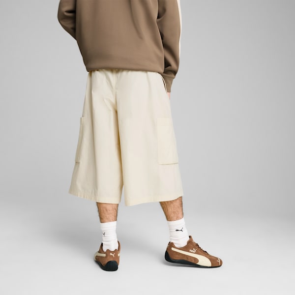 FUTURE ARCHIVE Relaxed Fit 16" Cargo Jorts, Alpine Snow, extralarge-IND